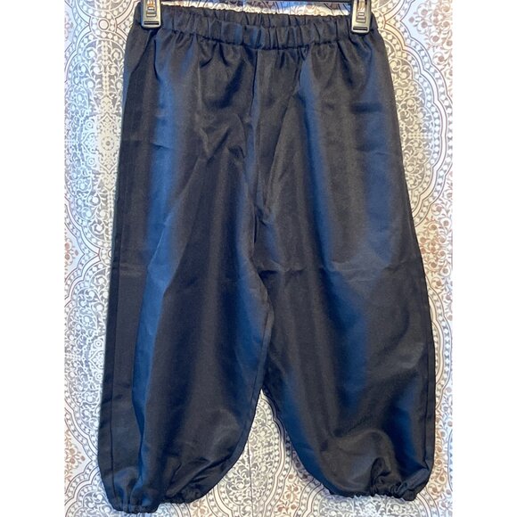 Colonial Costume Set: Black Jacket & Pants With Button Accents Cuffed Sleeves & - Picture 10 of 11